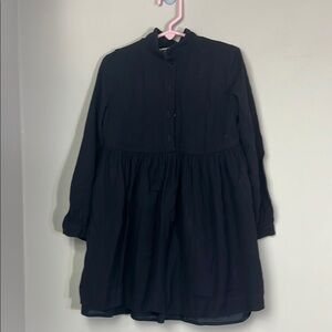 Bonpoint navy collar dress